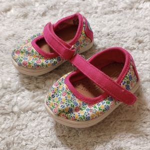 Girl's Flower Toms